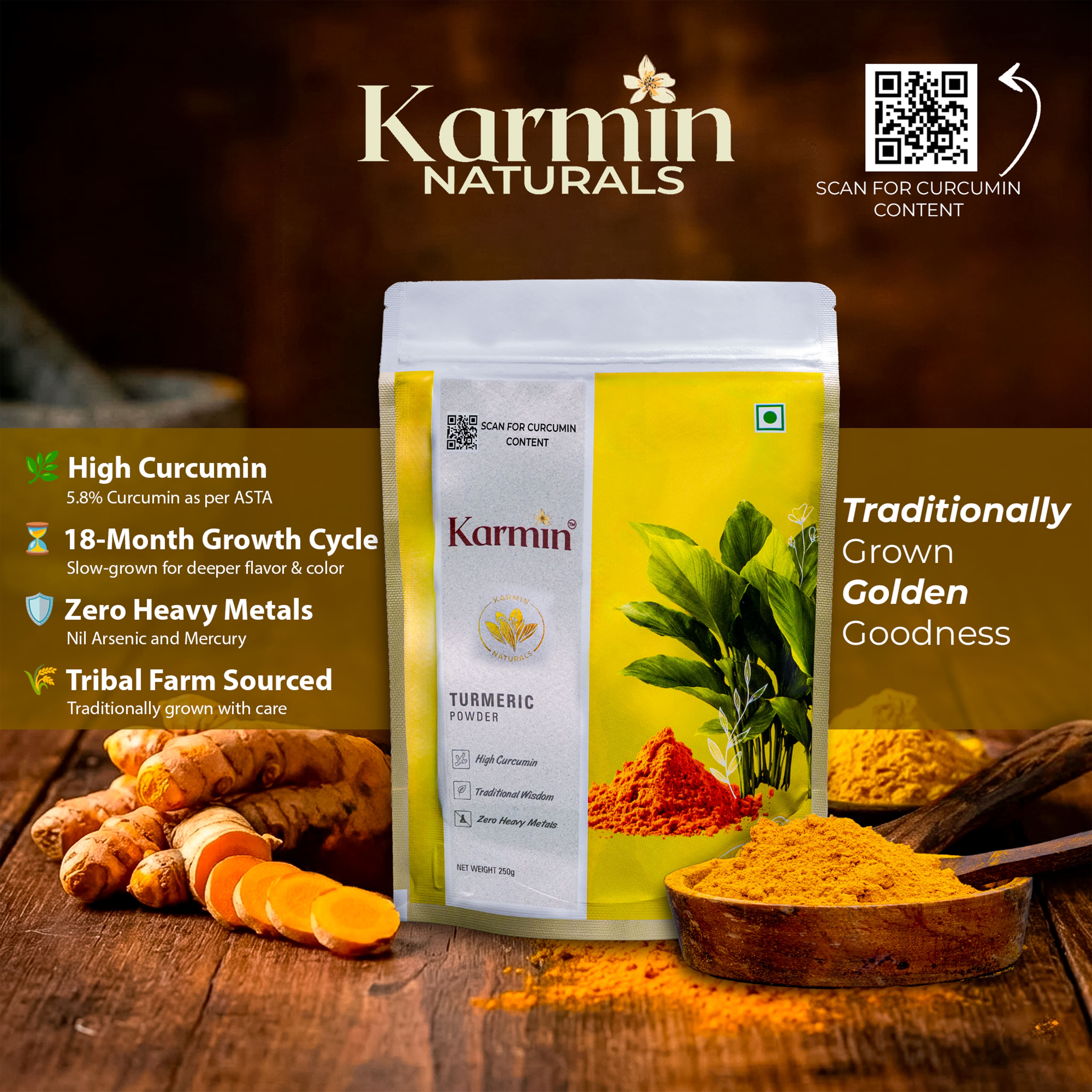 Karmin Turmeric Powder