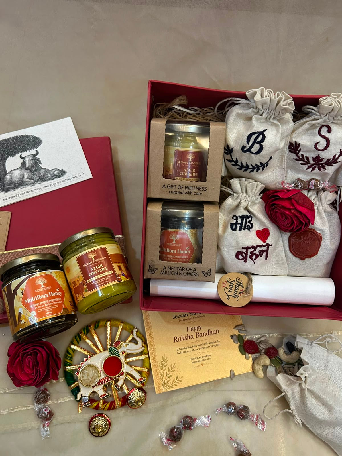 RAKHI GIFT HAMPER (JEEVAN SANSKRITI)