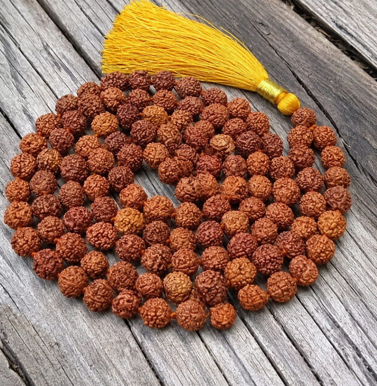 SwarajKart Original Rudraksha Japa Mala for Meditation, Yoga, Puja & Mantra Chanting