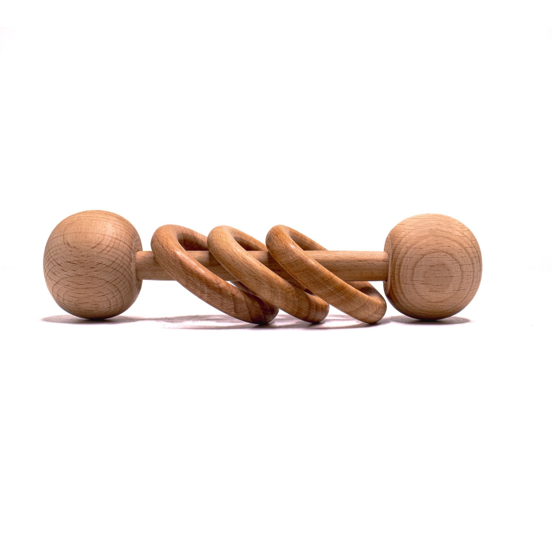 Kindora Wooden Baby Rattle