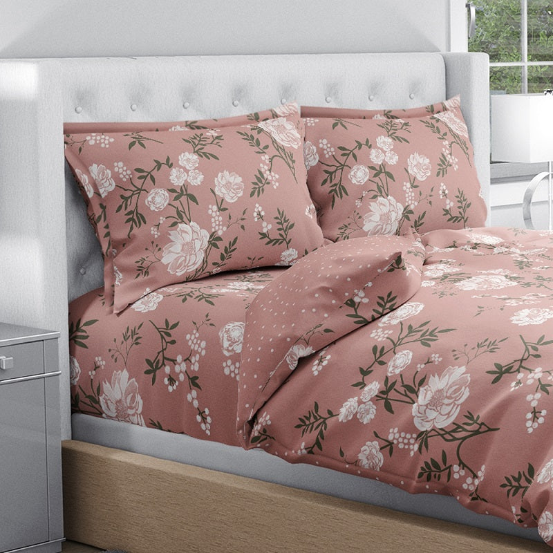 Swaas Antimicrobial 100% Cotton Dusty Floral Pillow Covers - hfnl!fe