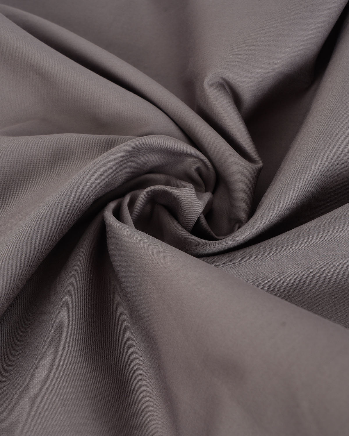 Swaas 100% Pure Cotton Plain Satin Graphite Bedsheet Set - hfnl!fe