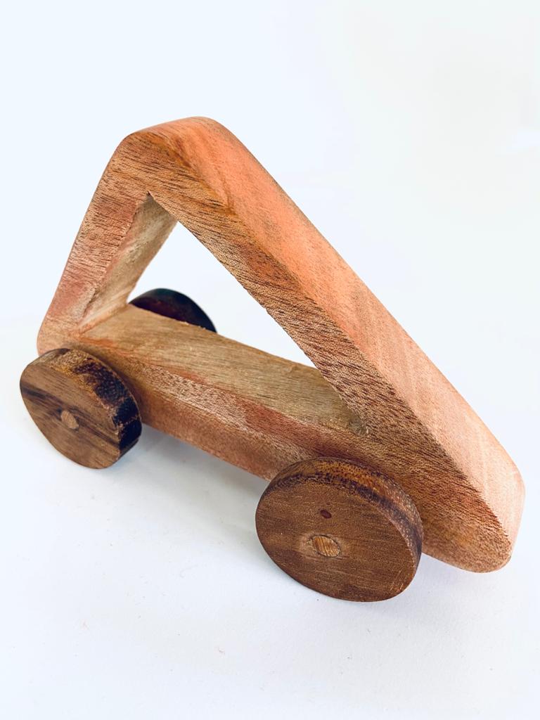 Kindora Waldorf Inspired Wooden Pyramid Car