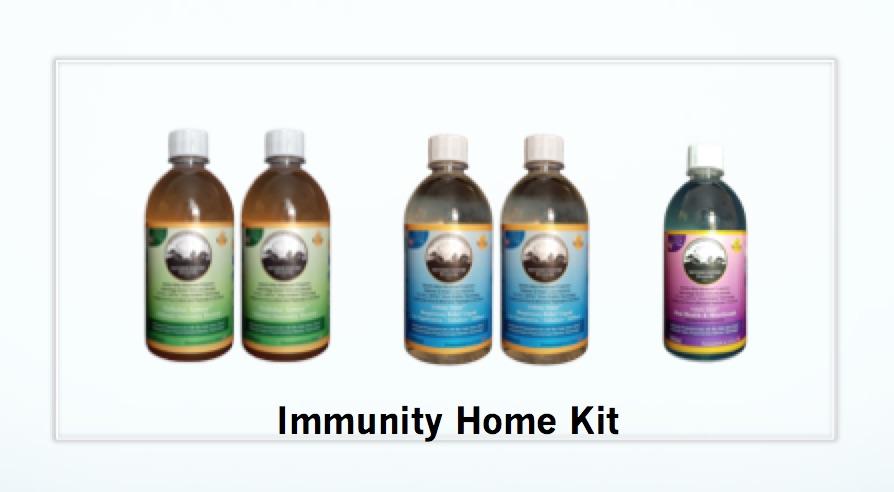 Mother Nature Botanical's Immunity Booster Kit( 2 Ultimate Immunity Boosters, 2 Respiratory Relief Liquid and 1 Oral Health & Mouthwash) - hfnl!fe