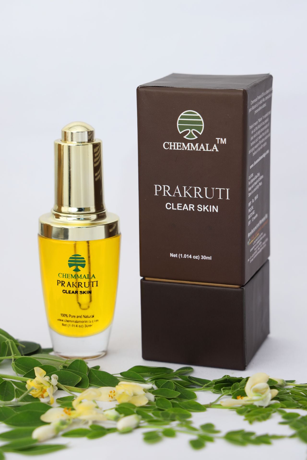 CHEMMALA PRAKRUTHI CLEAR SKIN OIL - hfnl!fe