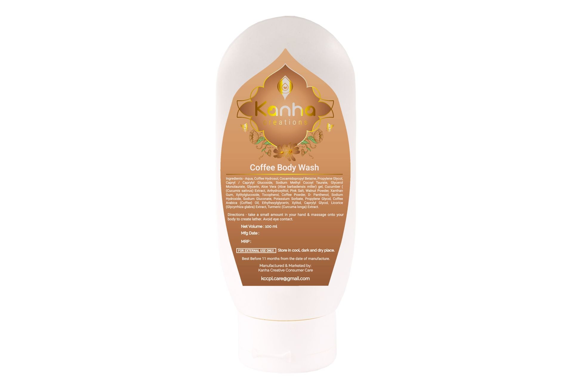 Kanha Creations Coffee Body Wash - hfnl!fe