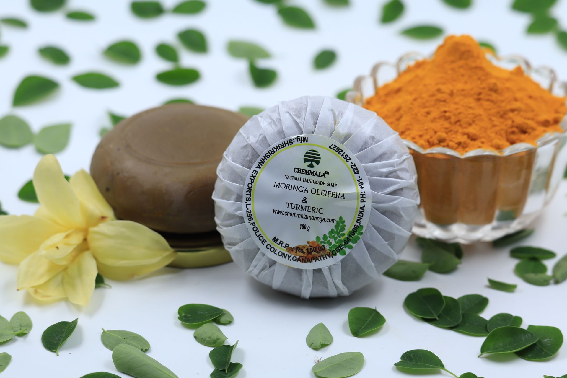 Chemmala Turmeric Moisturizing Soap - hfnl!fe