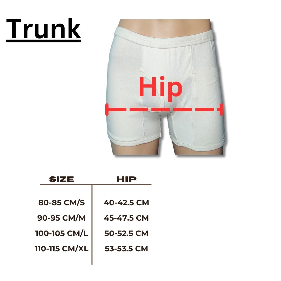 Eco Life Men Rib Trunk (Organic Cotton) - Pack of 3 - hfnl!fe