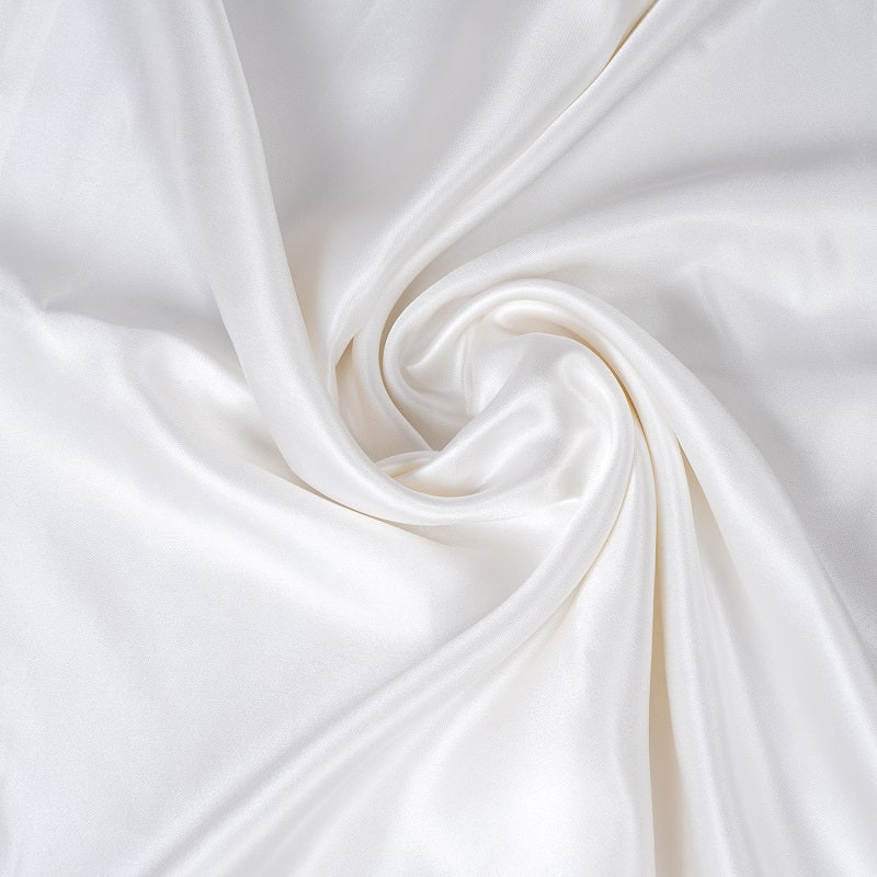 Swaas 100% Mulberry Silk Optic White Pillow Cases - Set of 2 - hfnl!fe
