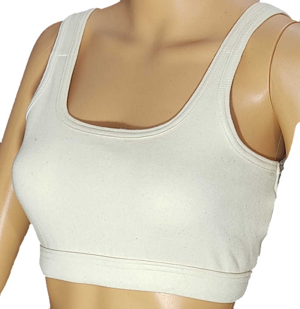 ECO Women's sport bra, Eco Cotton
