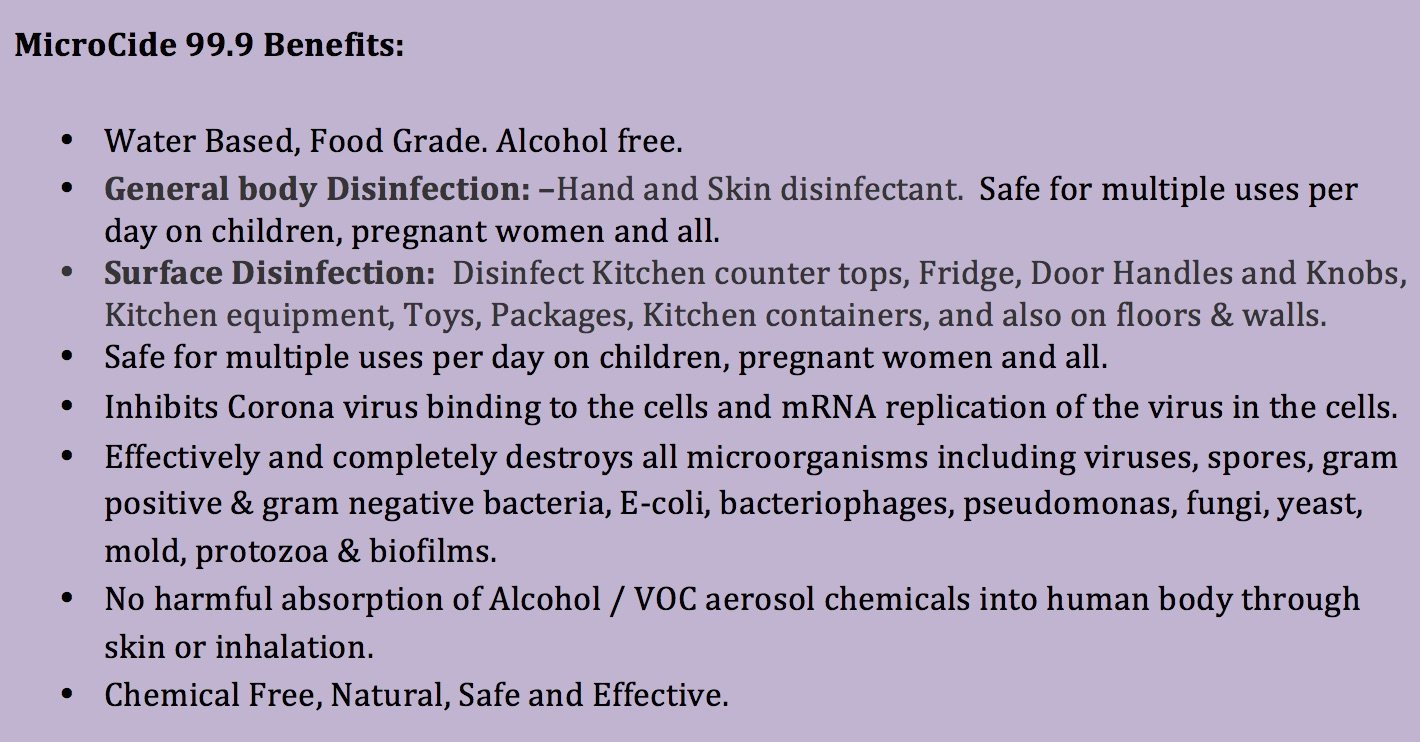 Mother Nature Botanicals MicroCide 99.9 Refill - hfnl!fe