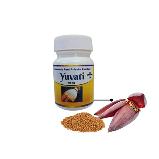 Yuvati |Banana Flower Extract Capsules|400mg x 30nos - hfnl!fe