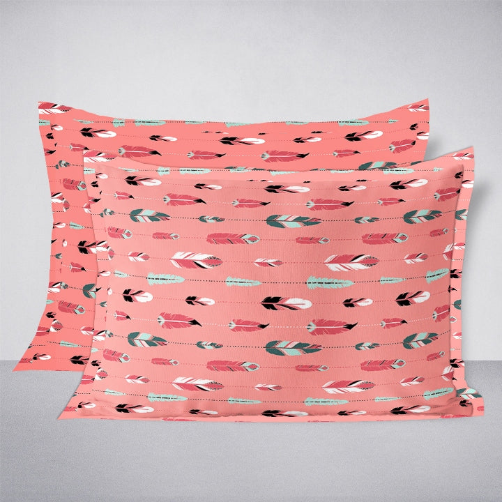 Swaas Softies 100% Cotton Antimicrobial Kids Pillow Covers - hfnl!fe