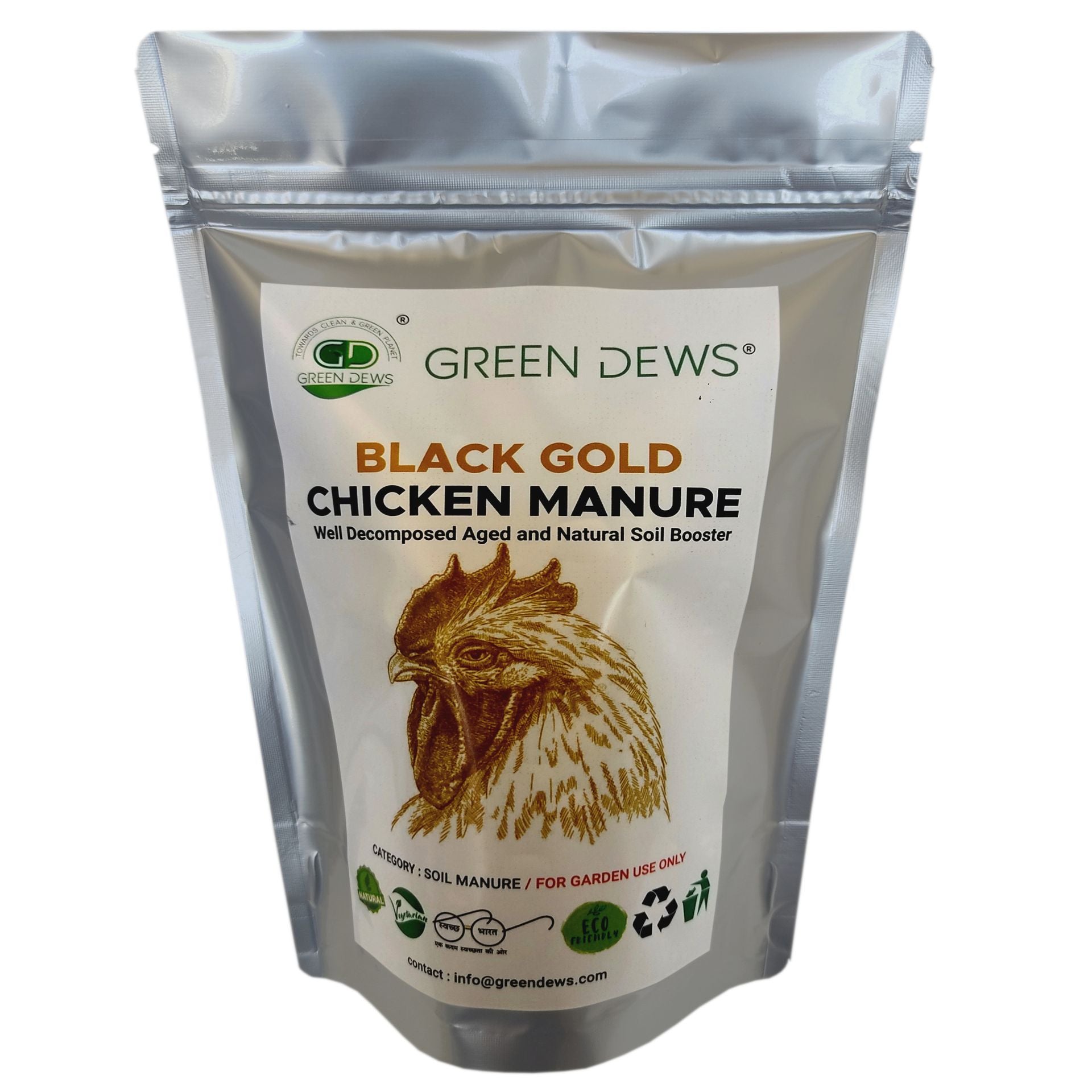 Green Dews Poultry Manure Chicken Manure Compost Fertilizer For Plants home garden - hfnl!fe