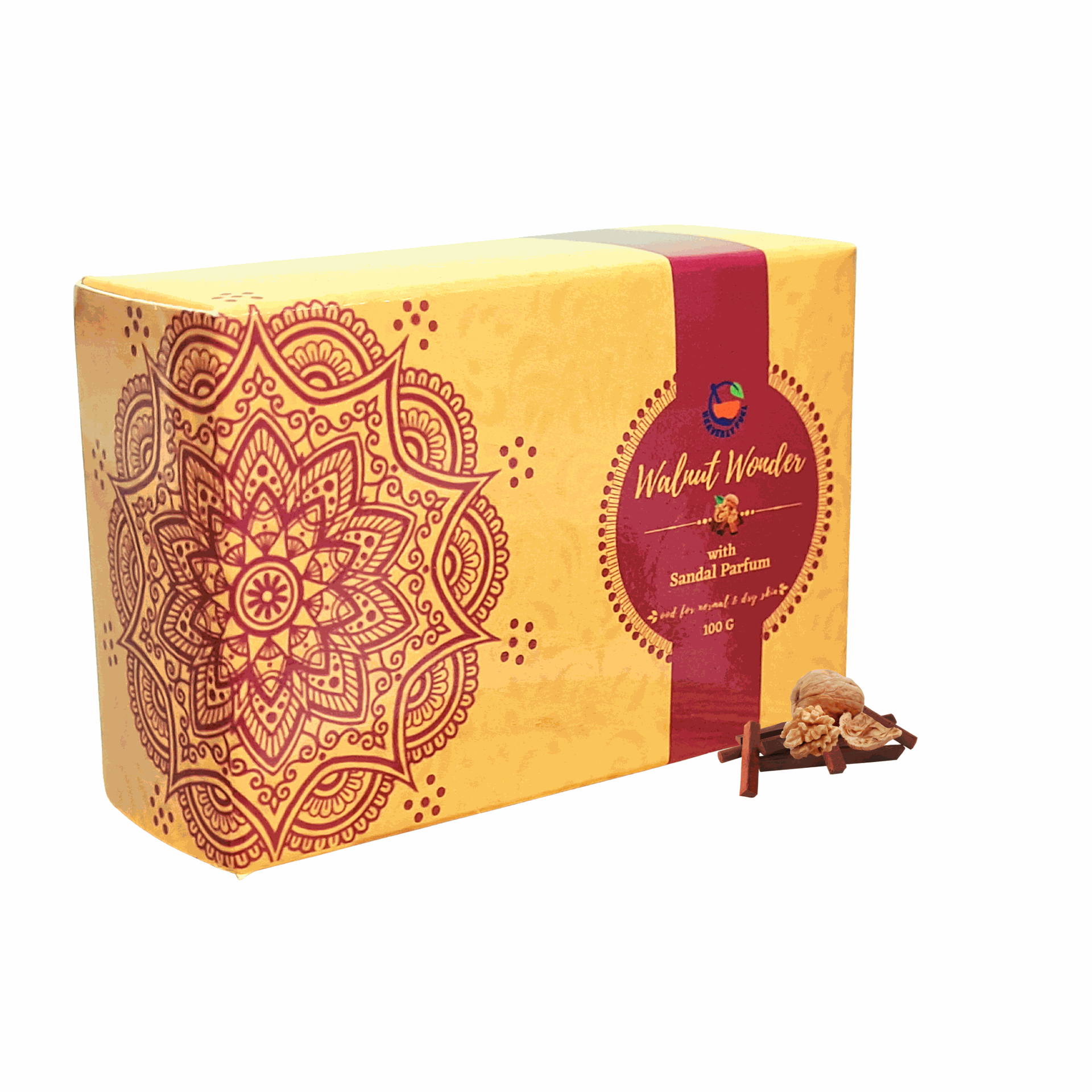 Walnut Wonder |Handmade Butter Soap|100g - hfnl!fe