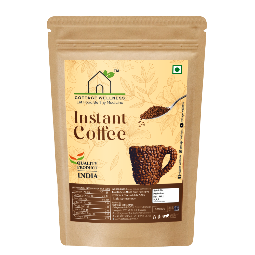Cottage Wellness Instant Coffee 100gm - hfnl!fe