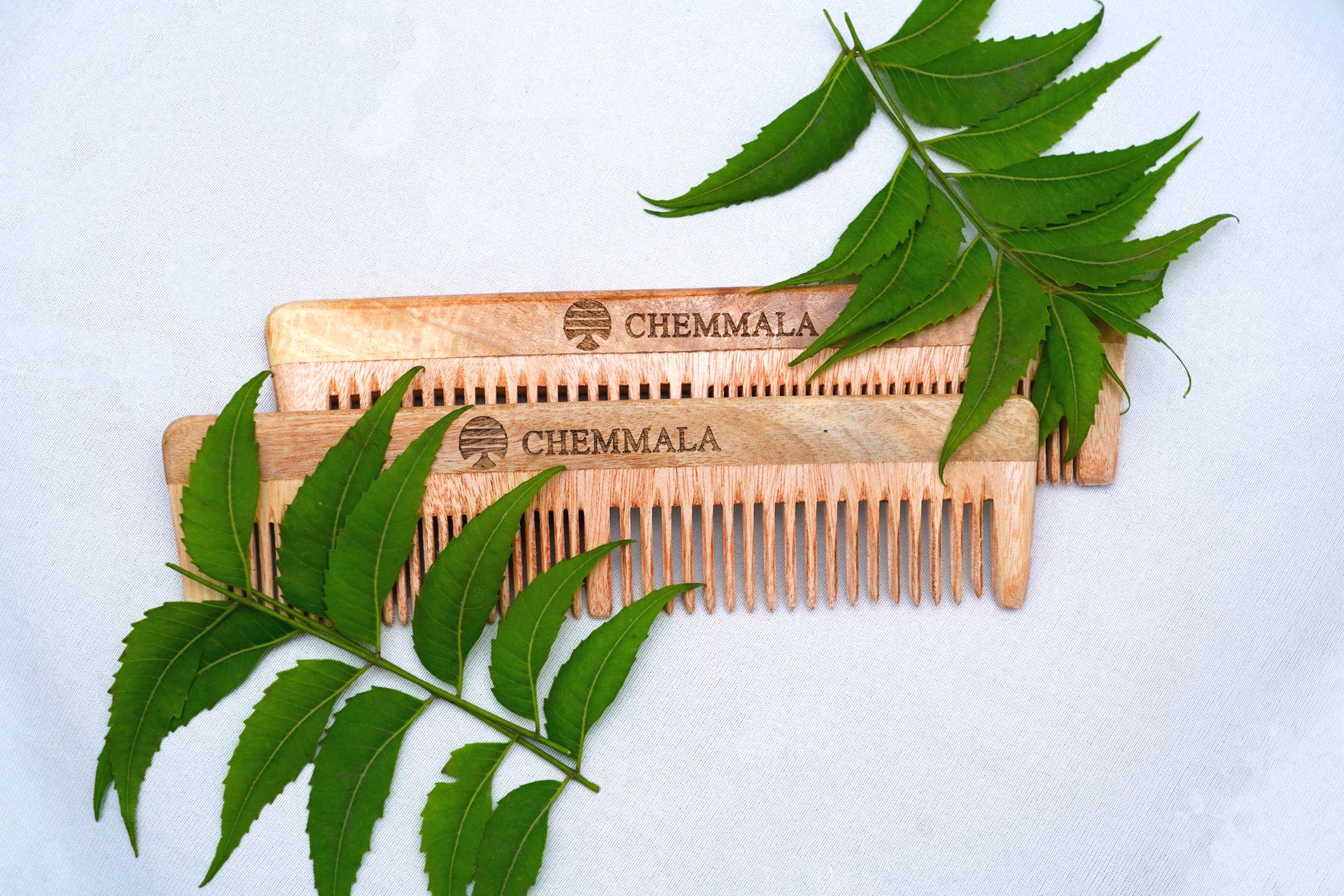 Chemmala Neem Wood Comb - hfnl!fe