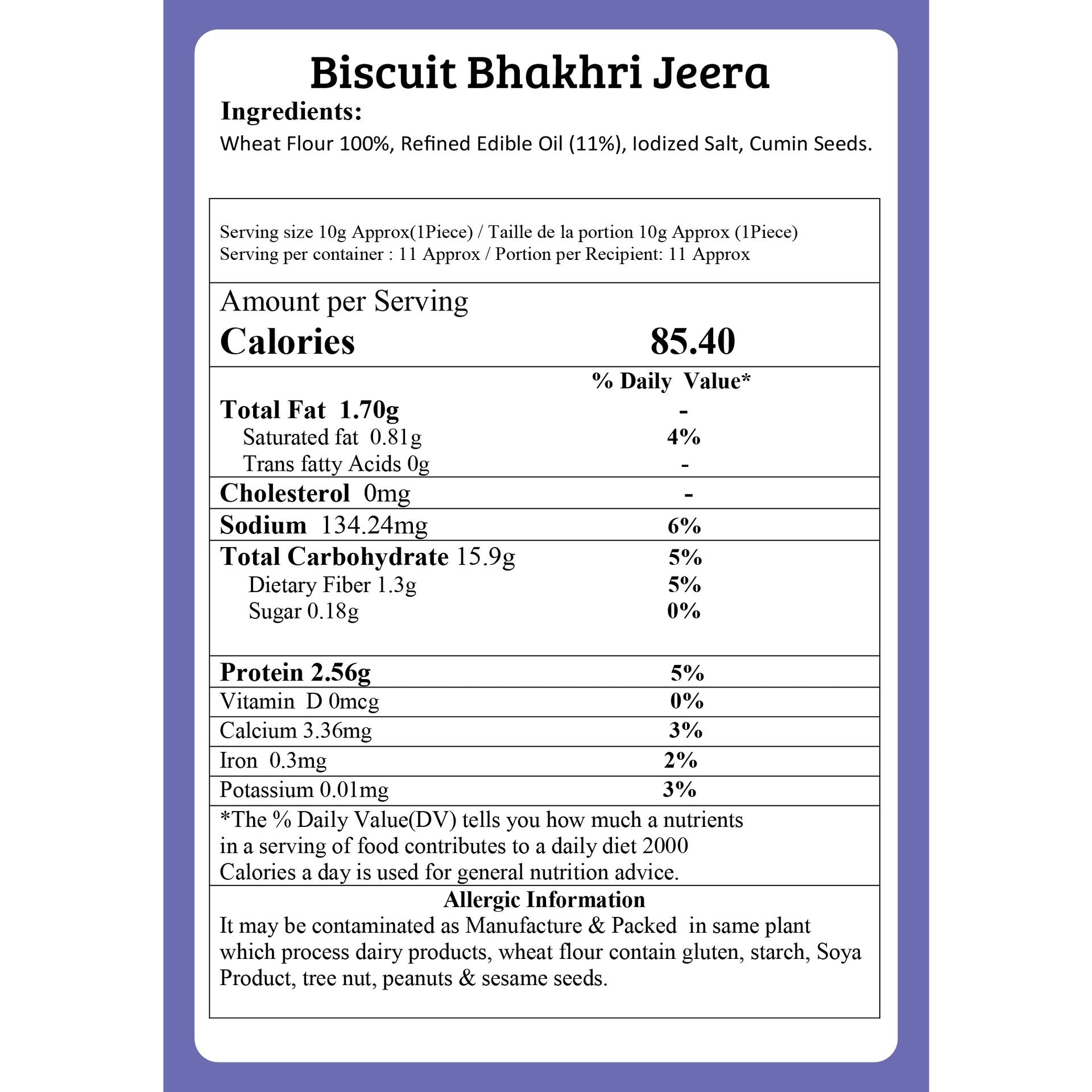 BISCUIT BHAKHRI JEERA COMBO(PACK OF 2)(180GX2) - hfnl!fe