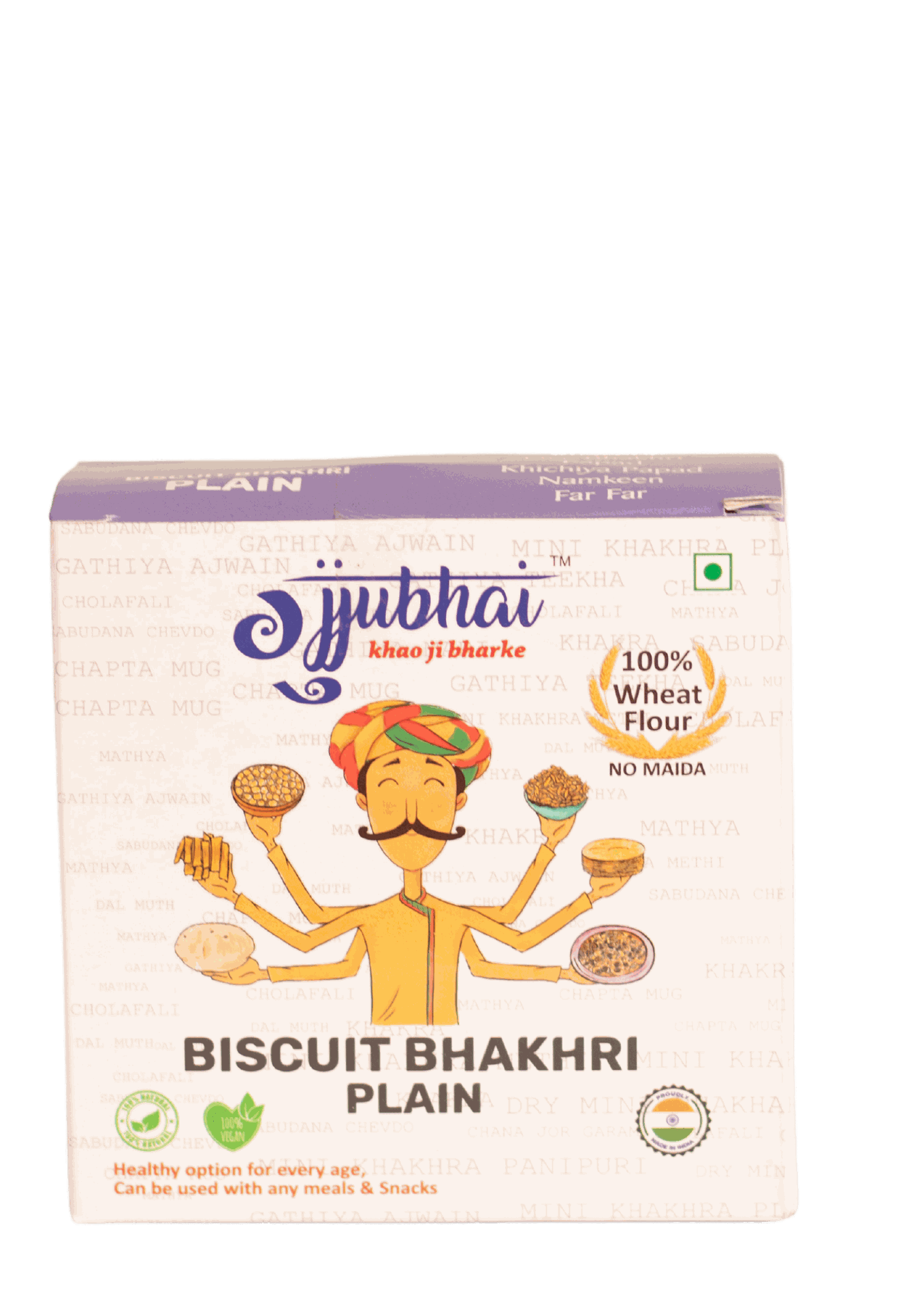 BISCUIT BHAKHRI PLAIN COMBO(PACK OF 2)(180GX2) - hfnl!fe