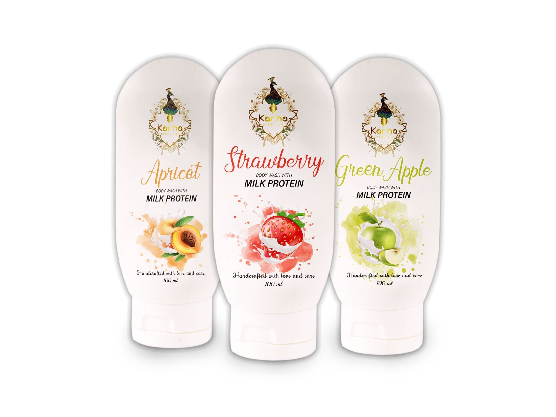 Kanha Creation pack of 3 Fruity Body Wash - hfnl!fe