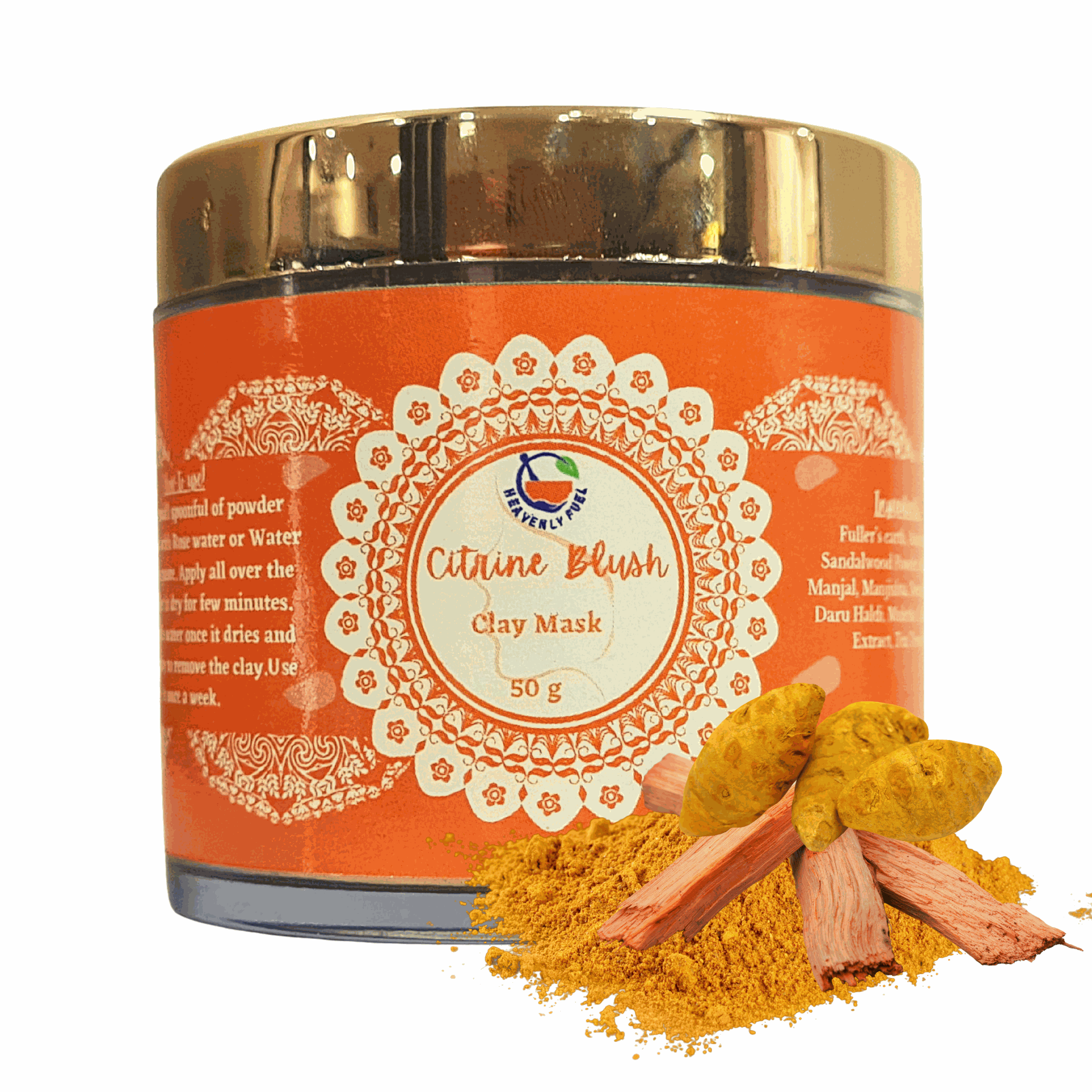 Citrine Blush |Clay Mask |50g - hfnl!fe