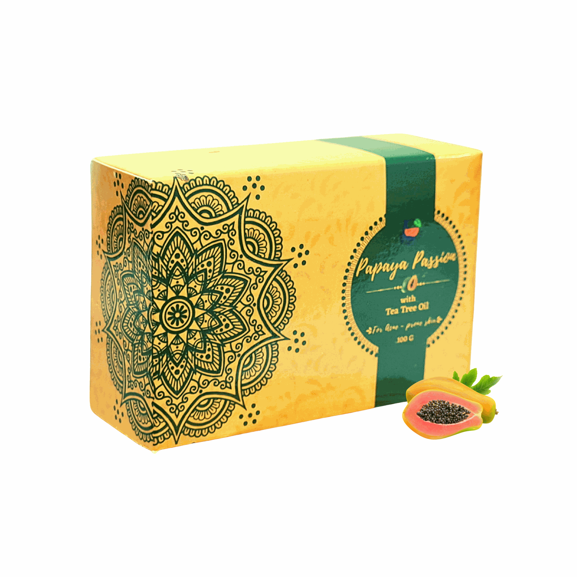 Papaya Passion |Handmade Butter Soap|100g - hfnl!fe