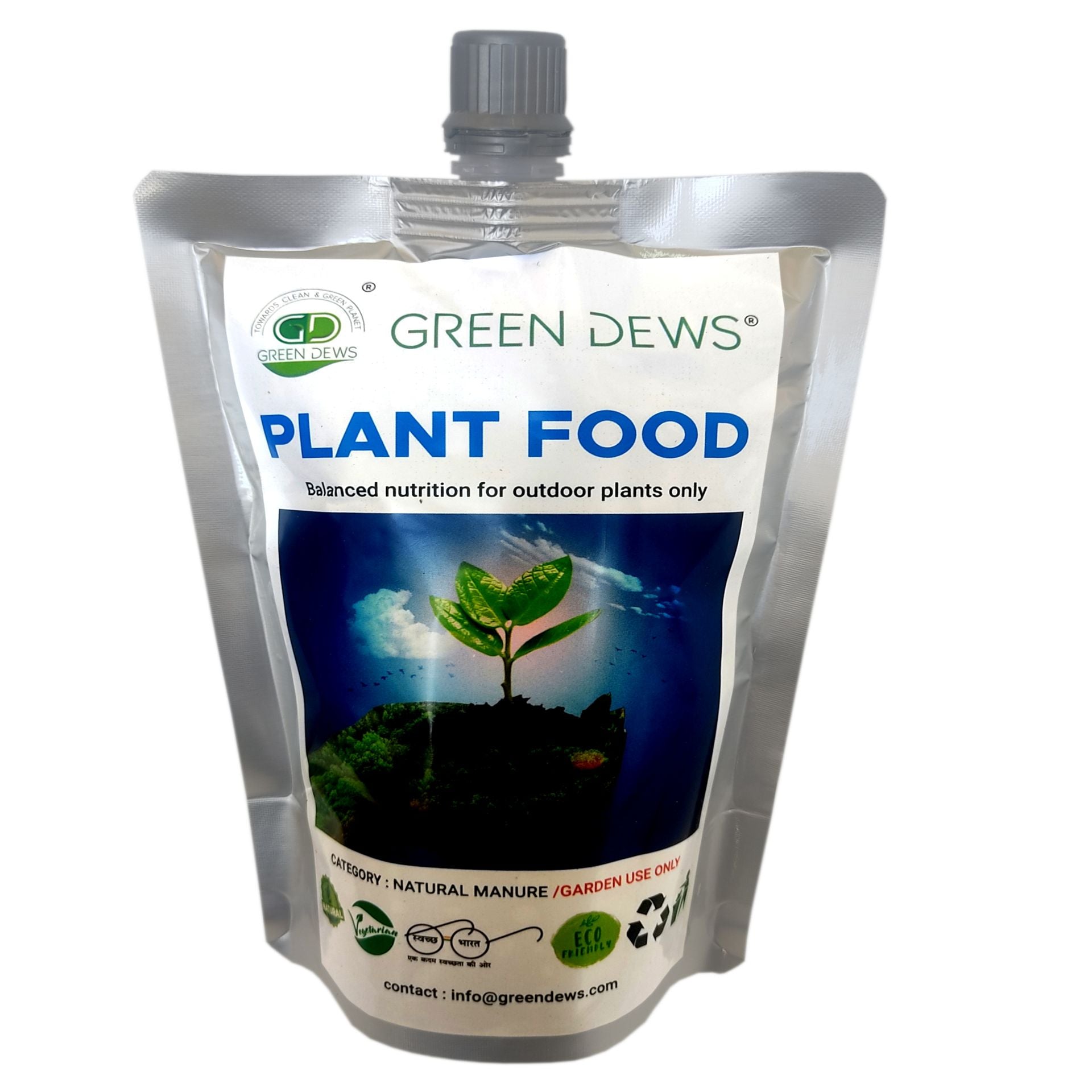 Green Dews Plant Food Plant feed Fertilizer Organic Liquid Balanced for Outdoor Gardening Plant Growth Booster - hfnl!fe