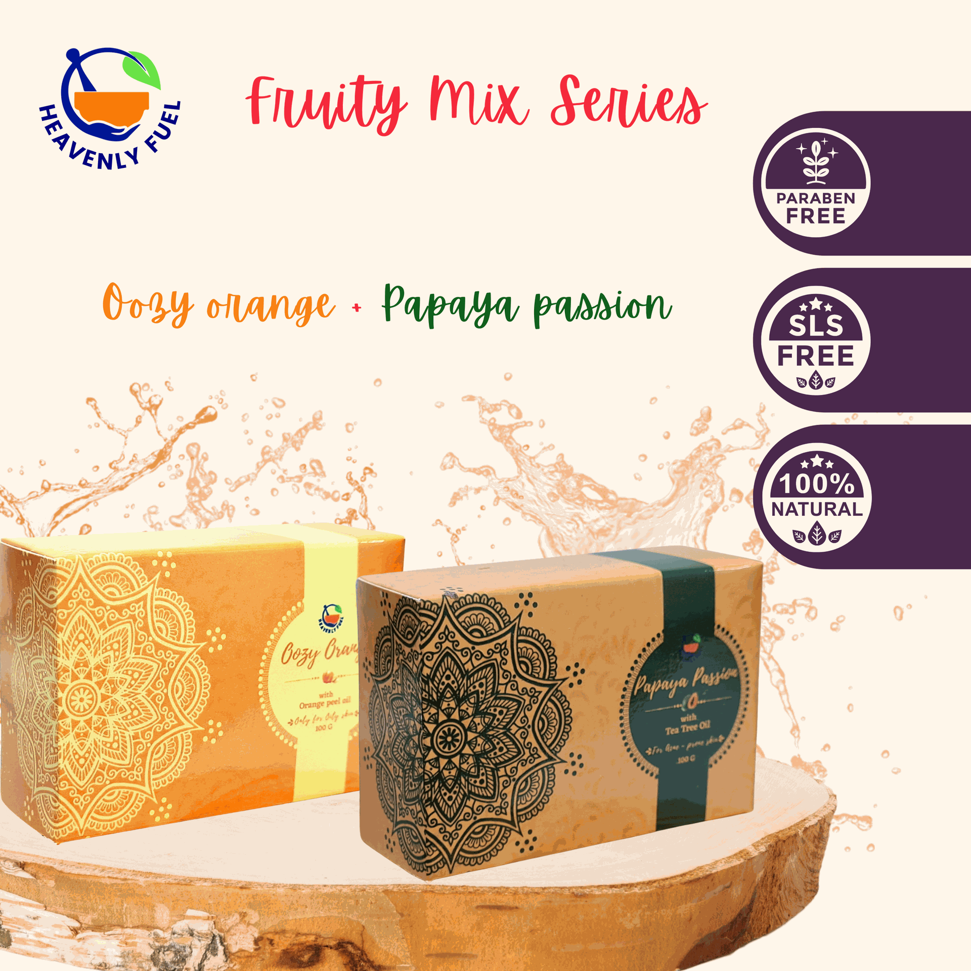 Fruity Mix Series|Handmade Butter Soaps|100g each - hfnl!fe