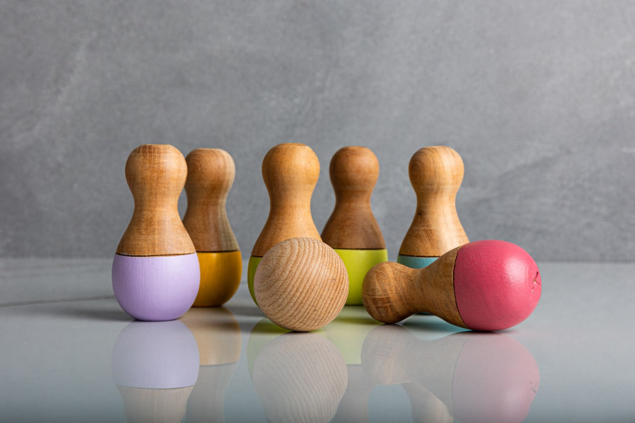 Kindora Toddler Bowling Pin Set