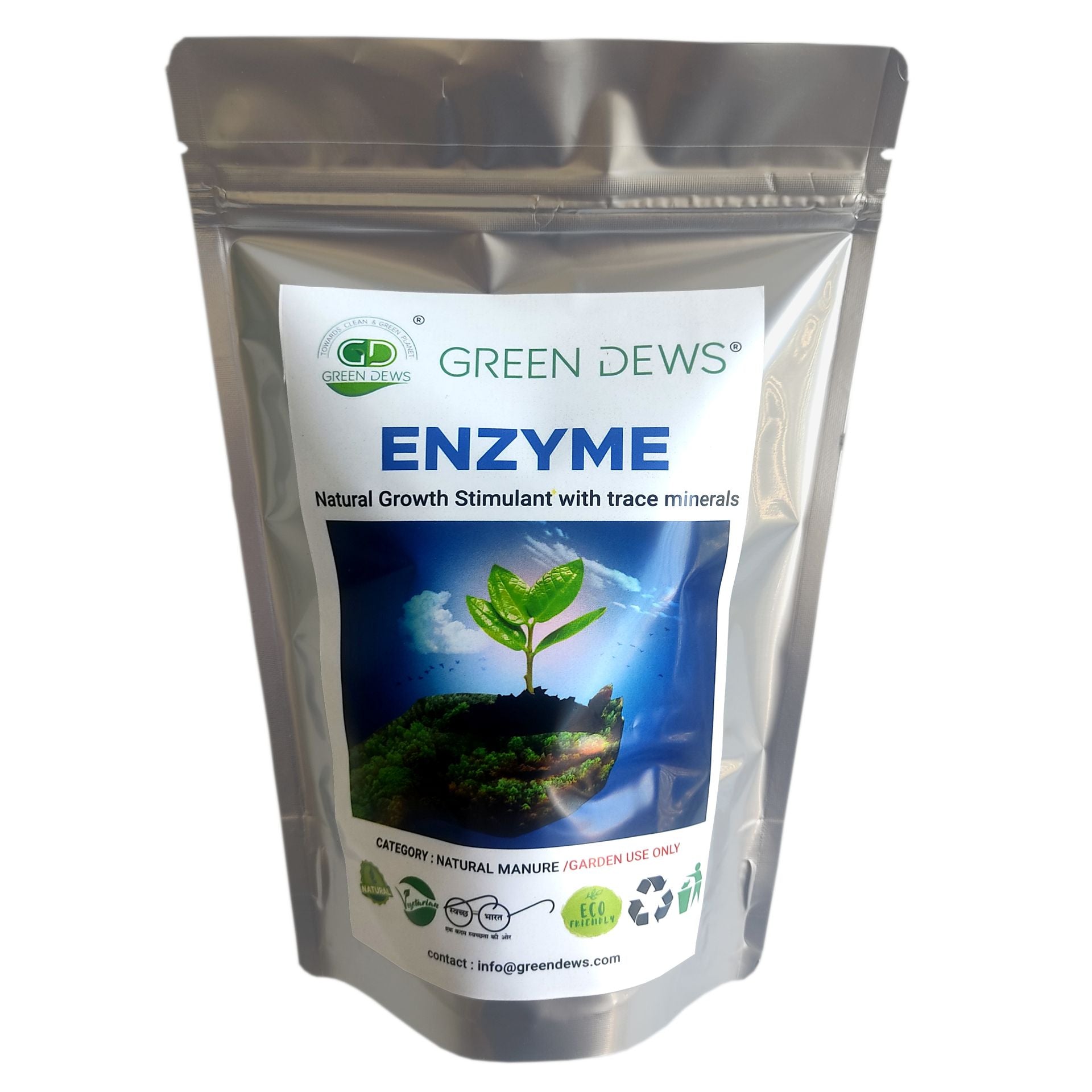 Green Dews Enzyme fertilizer for plants organic Granule form alternative to DAP NPK Zyme Granules Biozyme - hfnl!fe