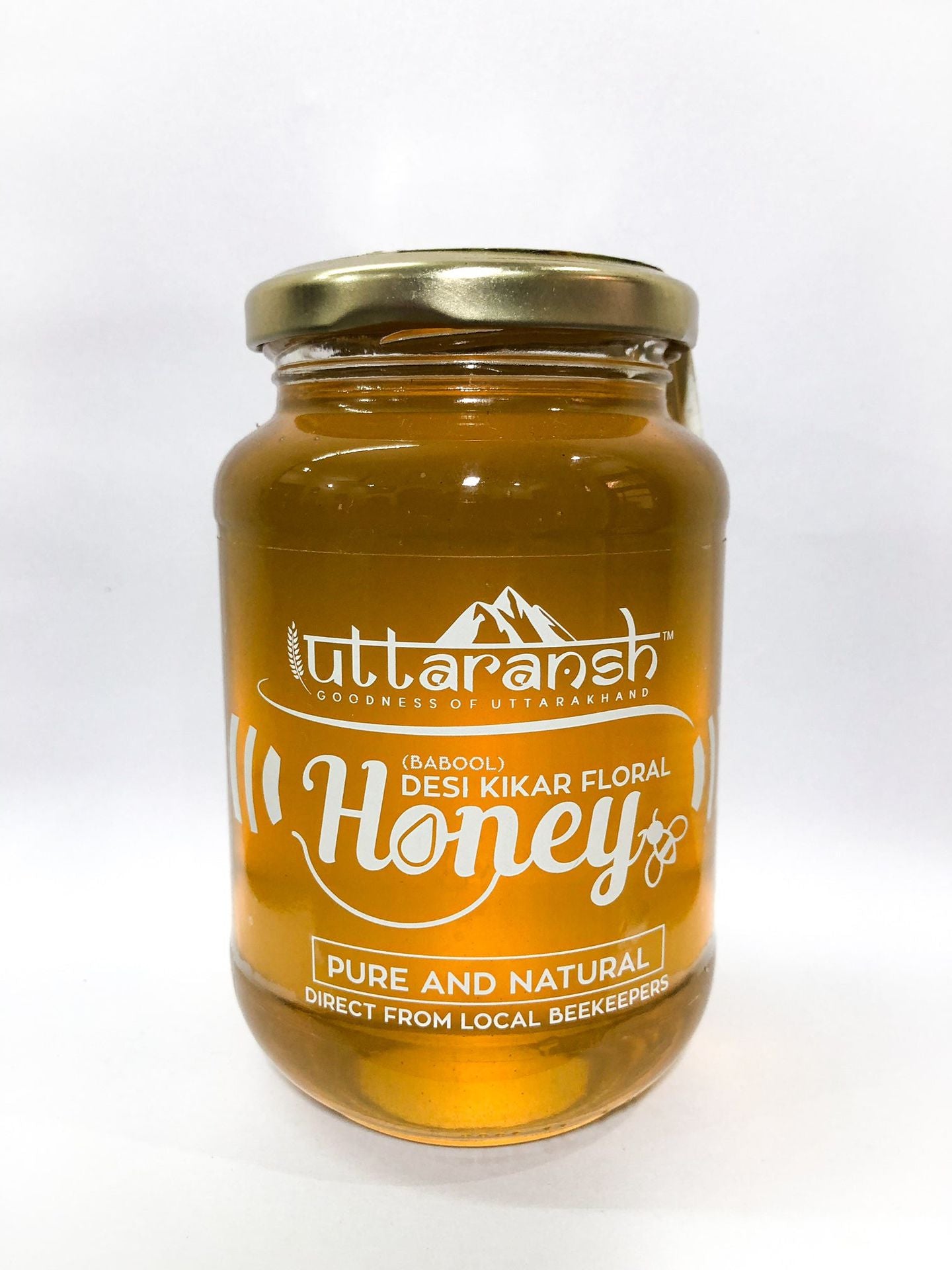 Uttaransh Desi Kikar(Acacia) FLoral Honey 500gms - hfnl!fe