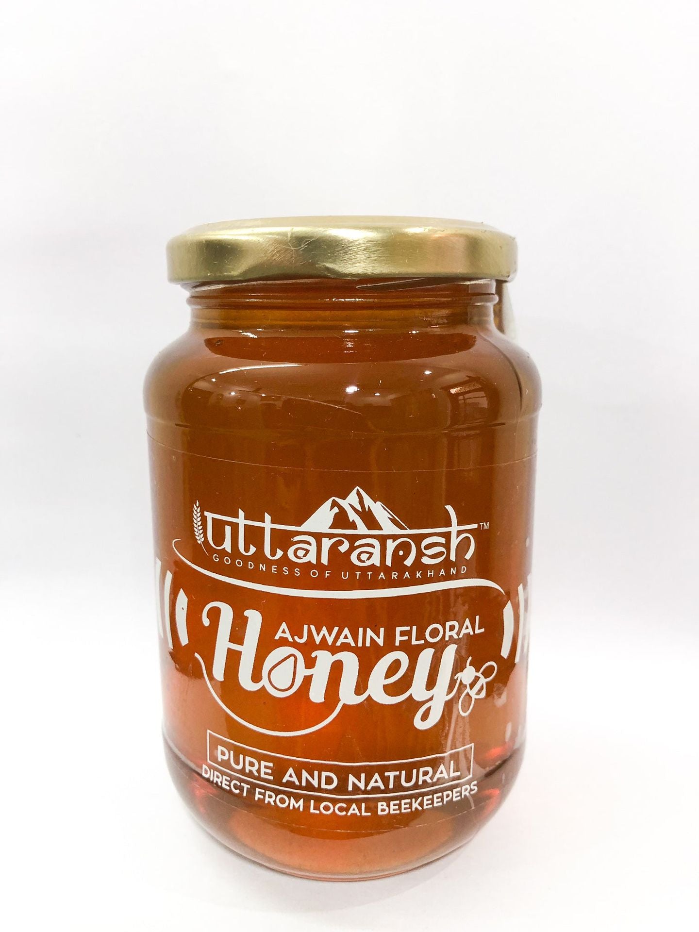 Uttaransh Ajwain Floral Honey 500gms - hfnl!fe