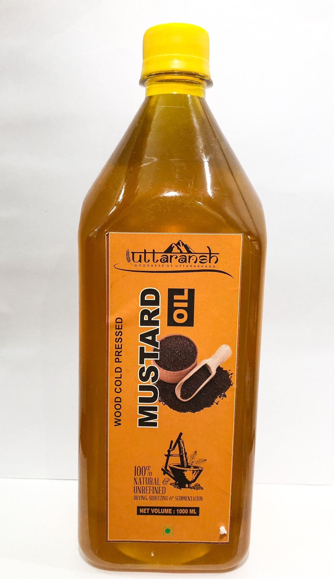 Uttaransh Cold Pressed Mustard Oil - hfnl!fe