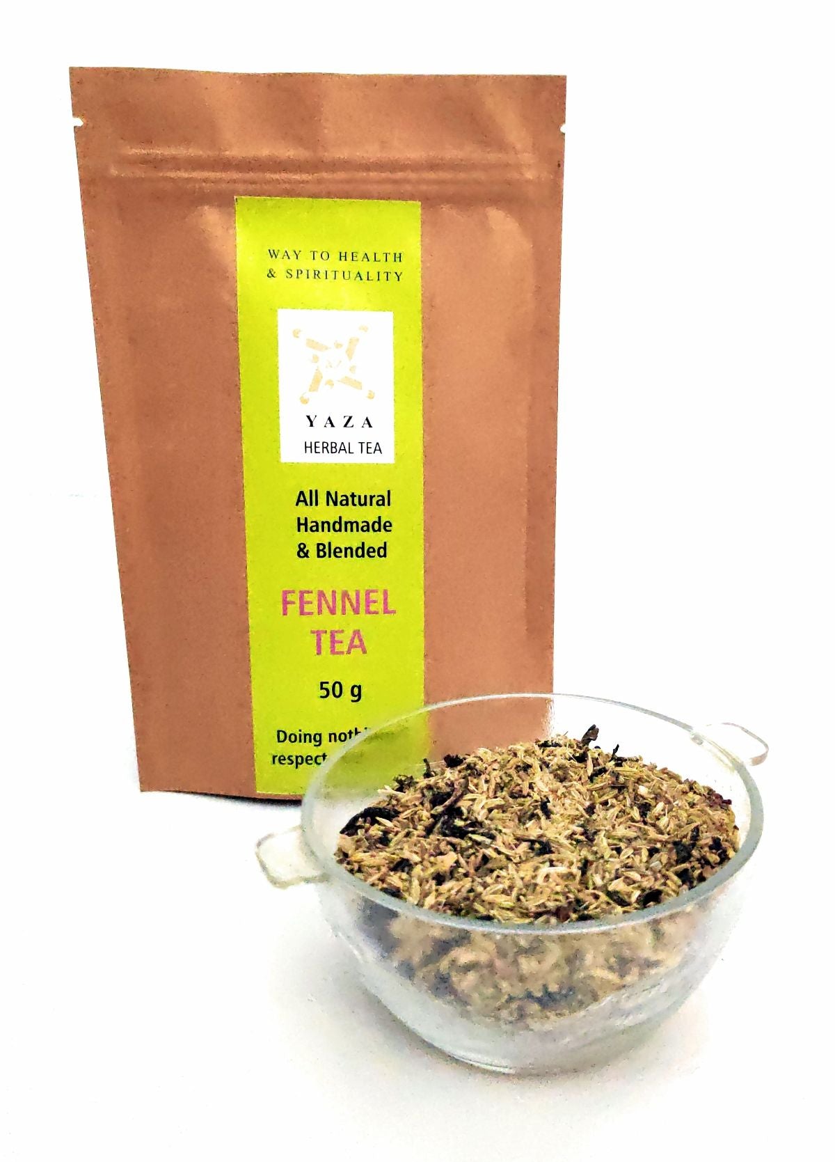 Yaza Fennel Green Tea -The Digestion Don and Immunity Booster - hfnl!fe