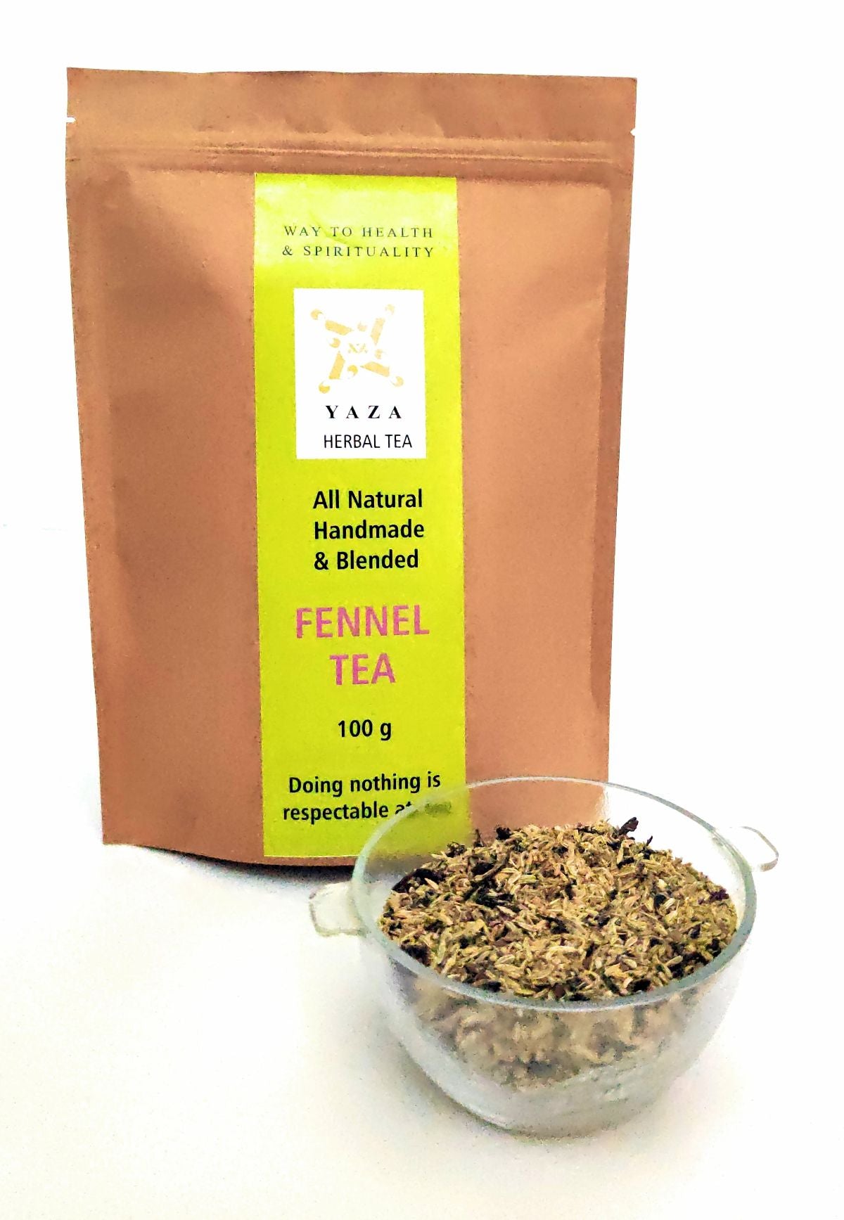 Yaza Fennel Green Tea -The Digestion Don and Immunity Booster - hfnl!fe