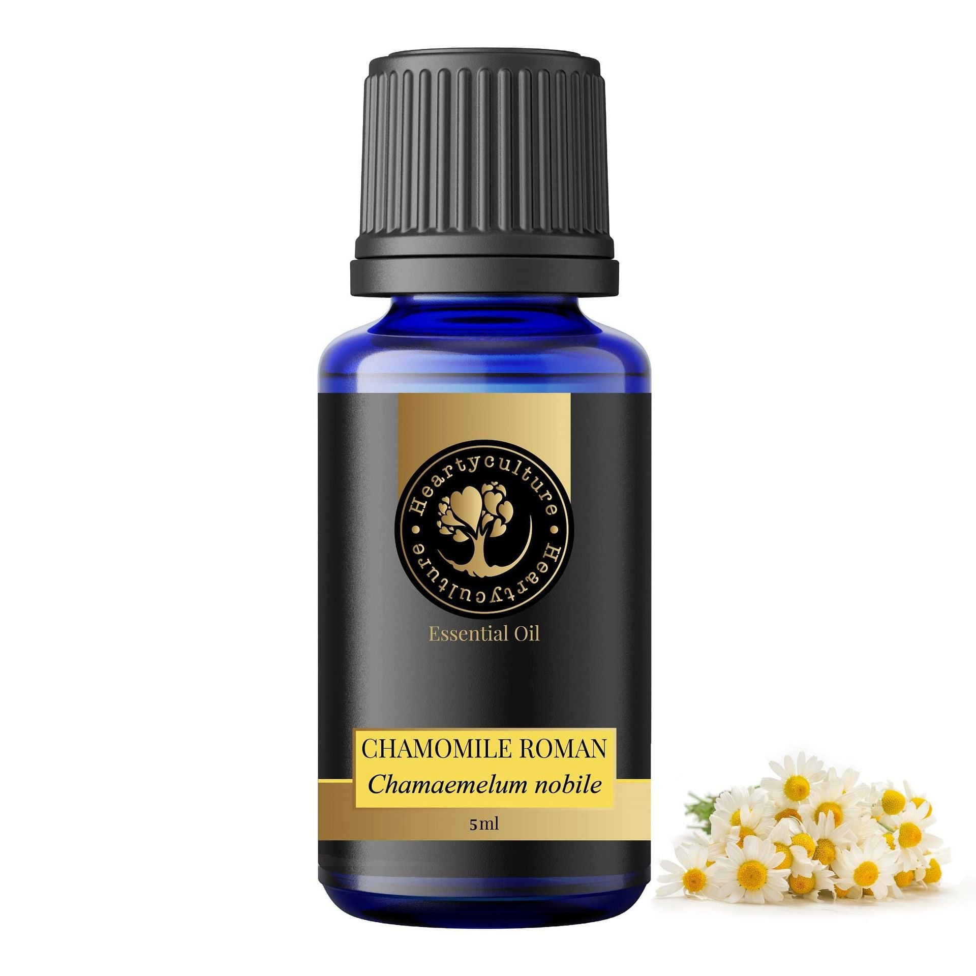 Heartyculture Chamomile Roman Essential Oil - 5 ml - hfnl!fe