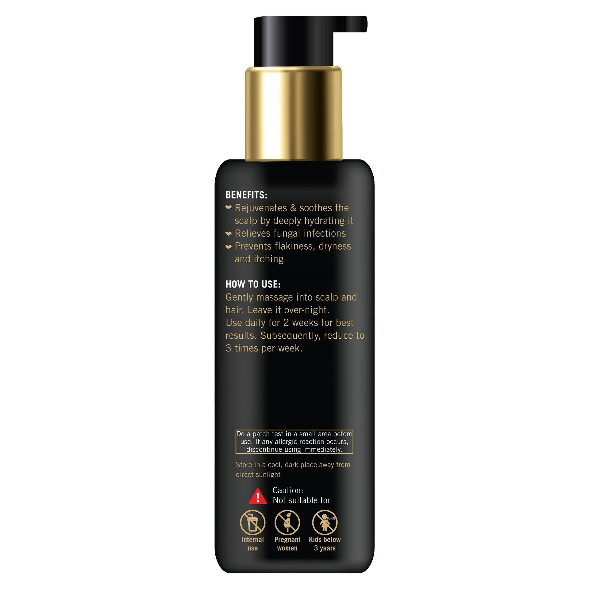 Heartyculture Anti-Dandruff Oil Essential Oil - 100 ml - hfnl!fe
