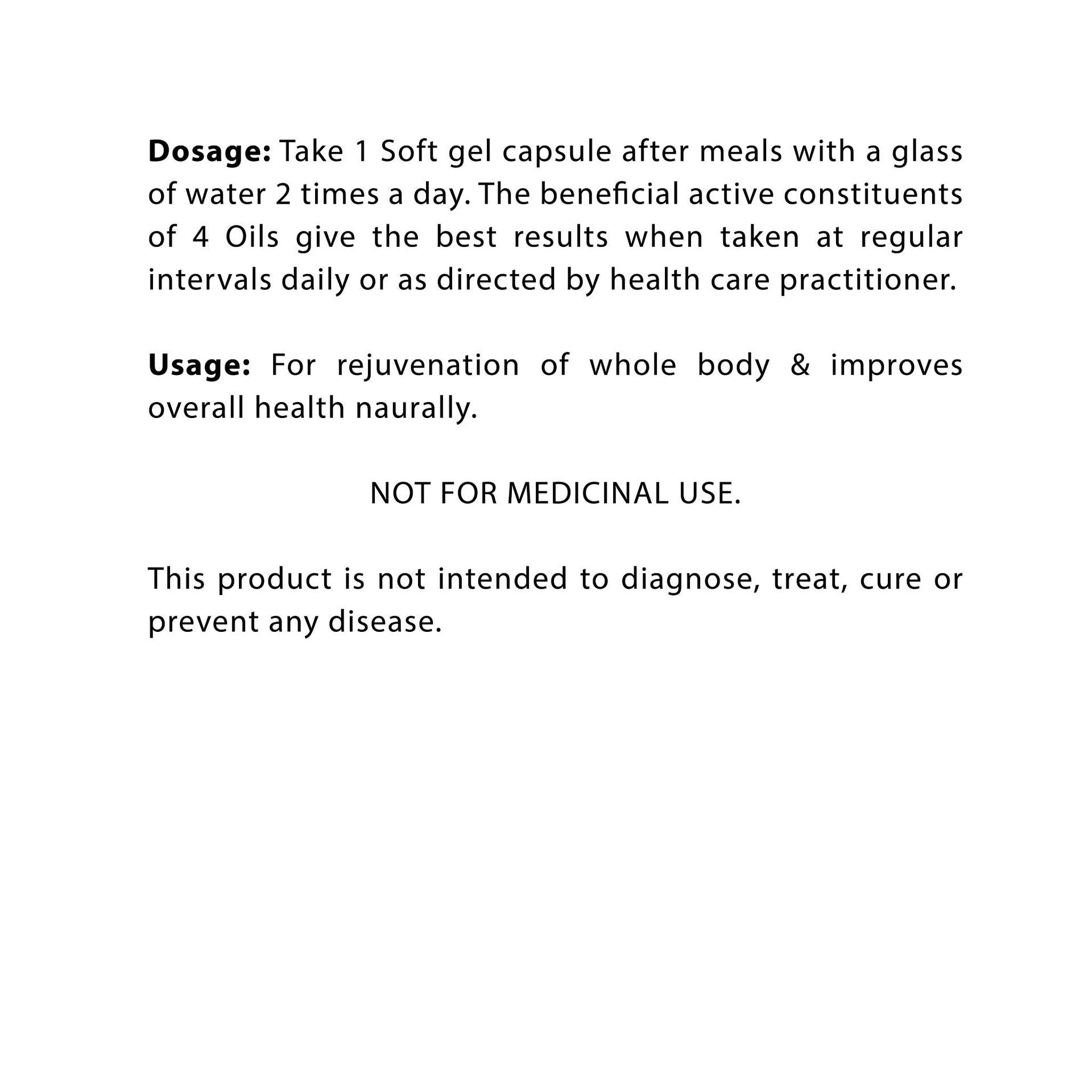4 Oils – All in One Capsule - hfnl!fe