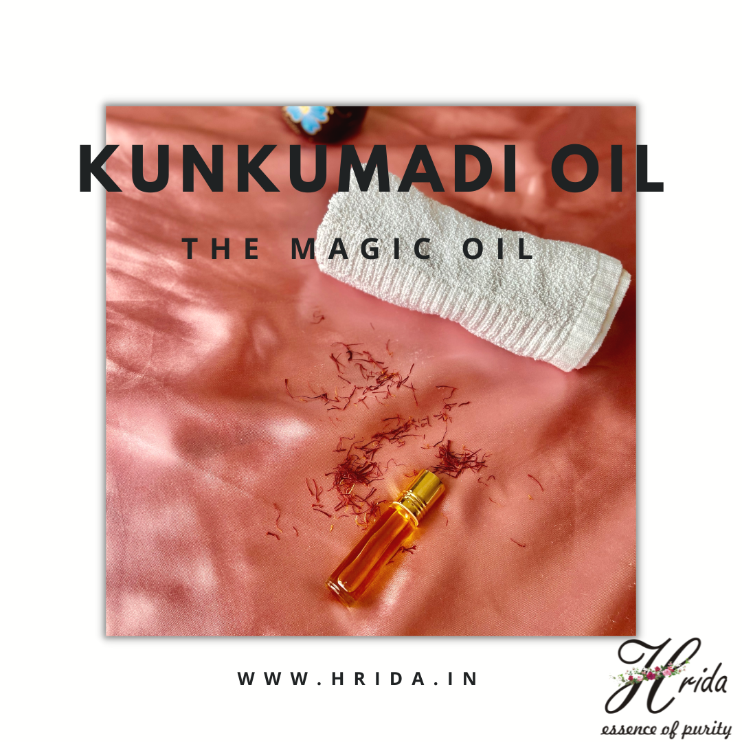 Hrida Kunkumadi Tailam(Facial Oil) - 8 ml - hfnl!fe
