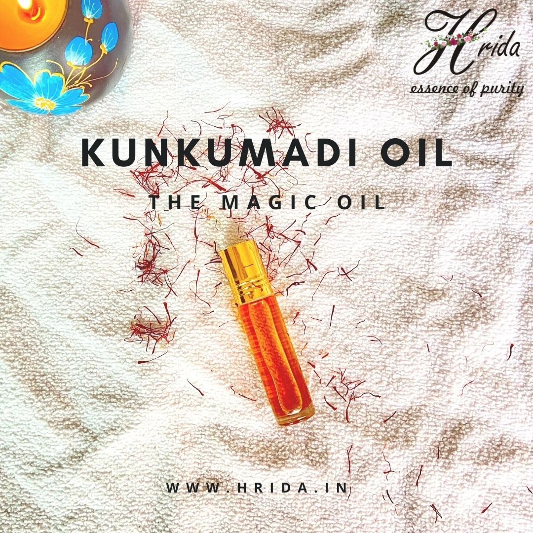 Hrida Kunkumadi Tailam(Facial Oil) - 8 ml - hfnl!fe
