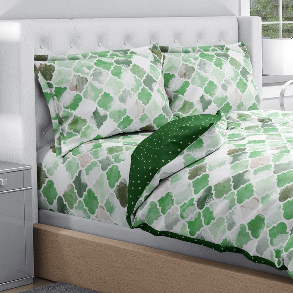 Swaas Antimicrobial 100% Cotton Ethnic Motif Bedsheet Set - hfnl!fe