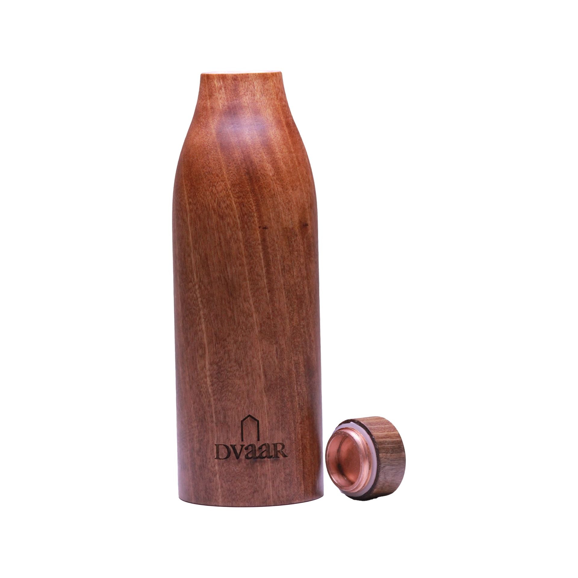 Wooden Copper Water Bottle Mahogany Online 500ML eco-friendly gift