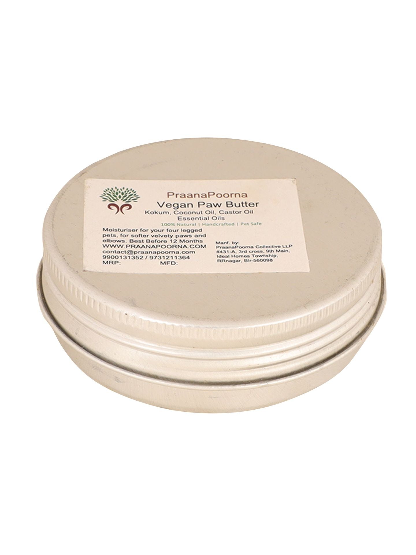 Praanapoorna Paw Butter Vegan 40g - hfnl!fe