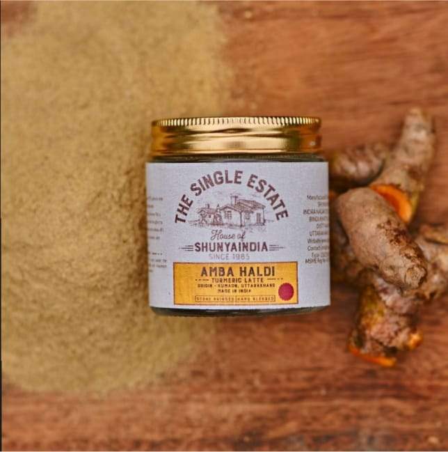 Himalaya's Shunya Amba Haldi latte (Amba Turmeric) - hfnl!fe