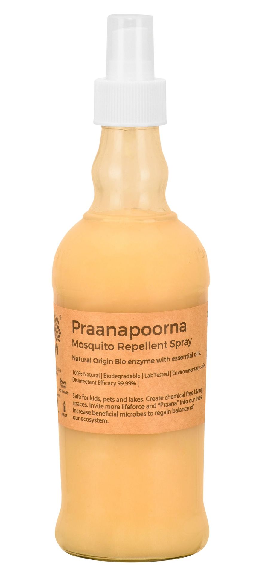 Praanapoorna Mosquito Repellent Spray 100ML - hfnl!fe