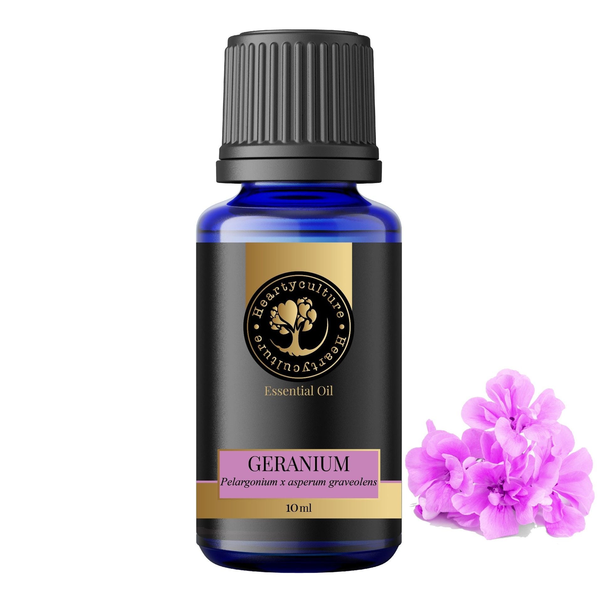 Heartyculture Geranium Essential Oil - 10 ml - hfnl!fe