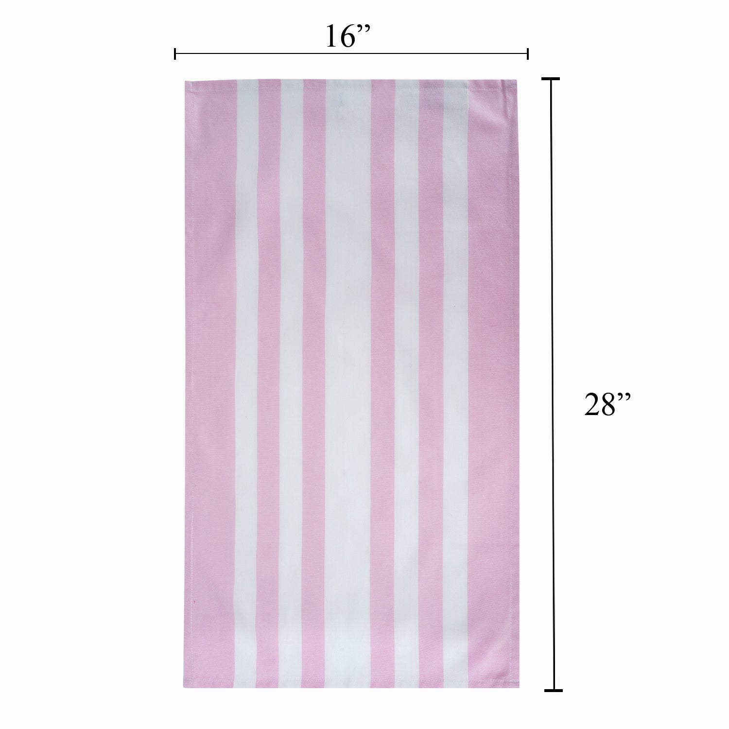 Swaas 100% Cotton Pink Band Kitchen Towel - Set of 6 - hfnl!fe