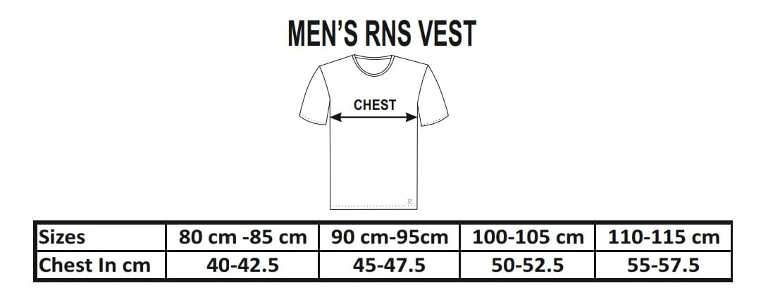 Eco Life Mens RNS Vest (Organic Cotton) - Pack of 3 - hfnl!fe