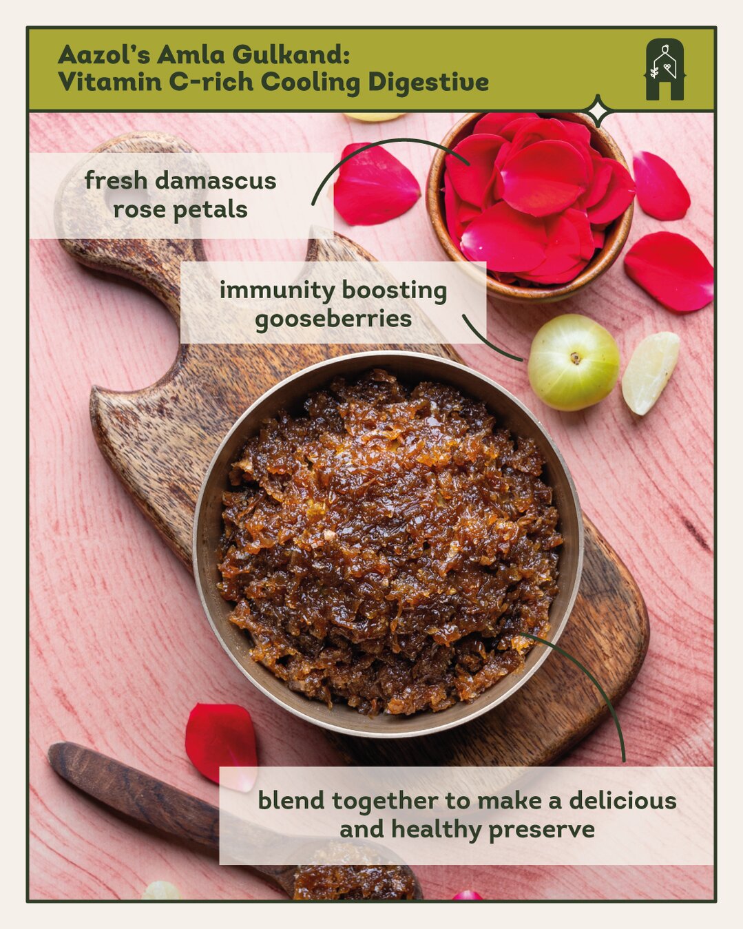 Aazol Amla Gulkand: Vitamin C-rich Cooling Digestive - 400 gms - hfnl!fe