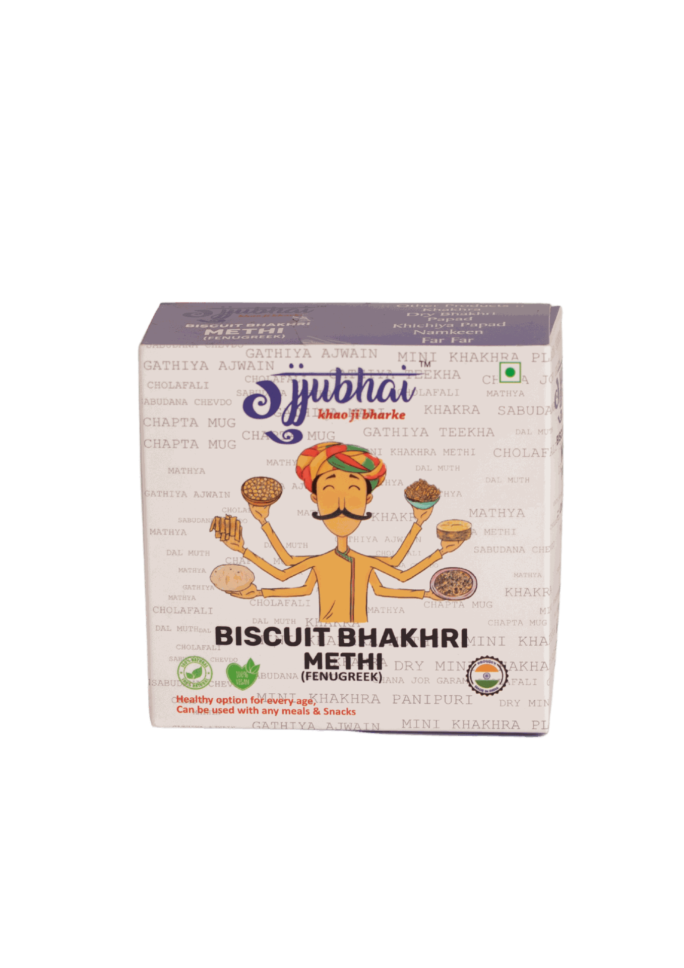 BISCUIT BHAKHRI METHI COMBO( PACK OF 2)(180GX2) - hfnl!fe